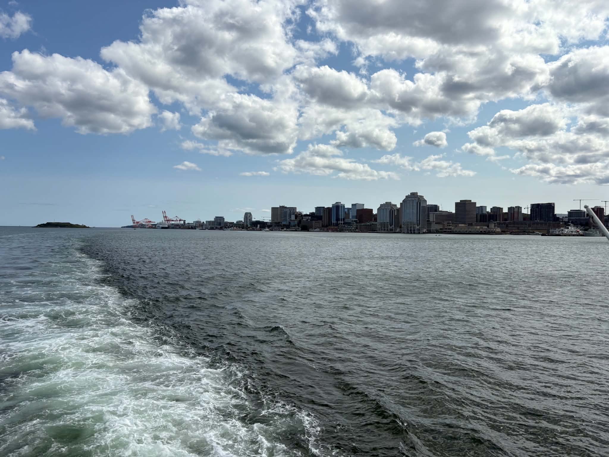 Halifax skyline from the harbour