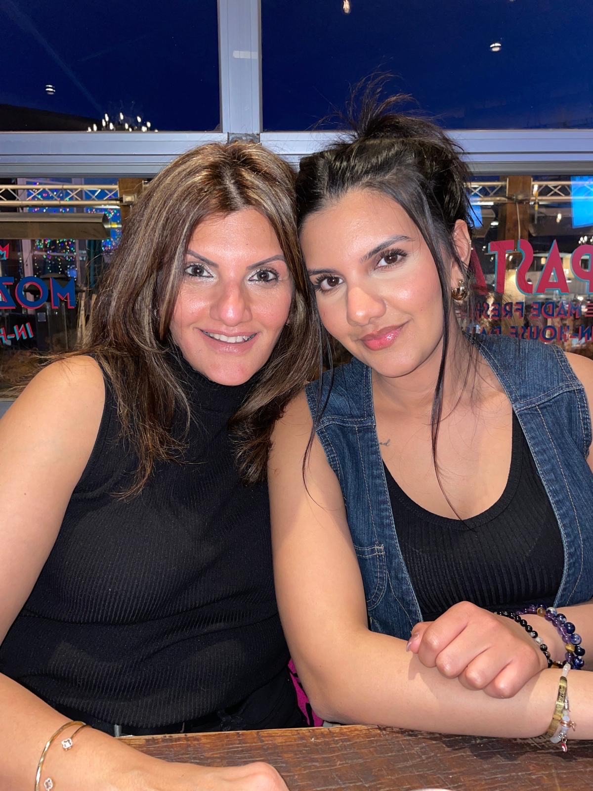 Imaan and her mom