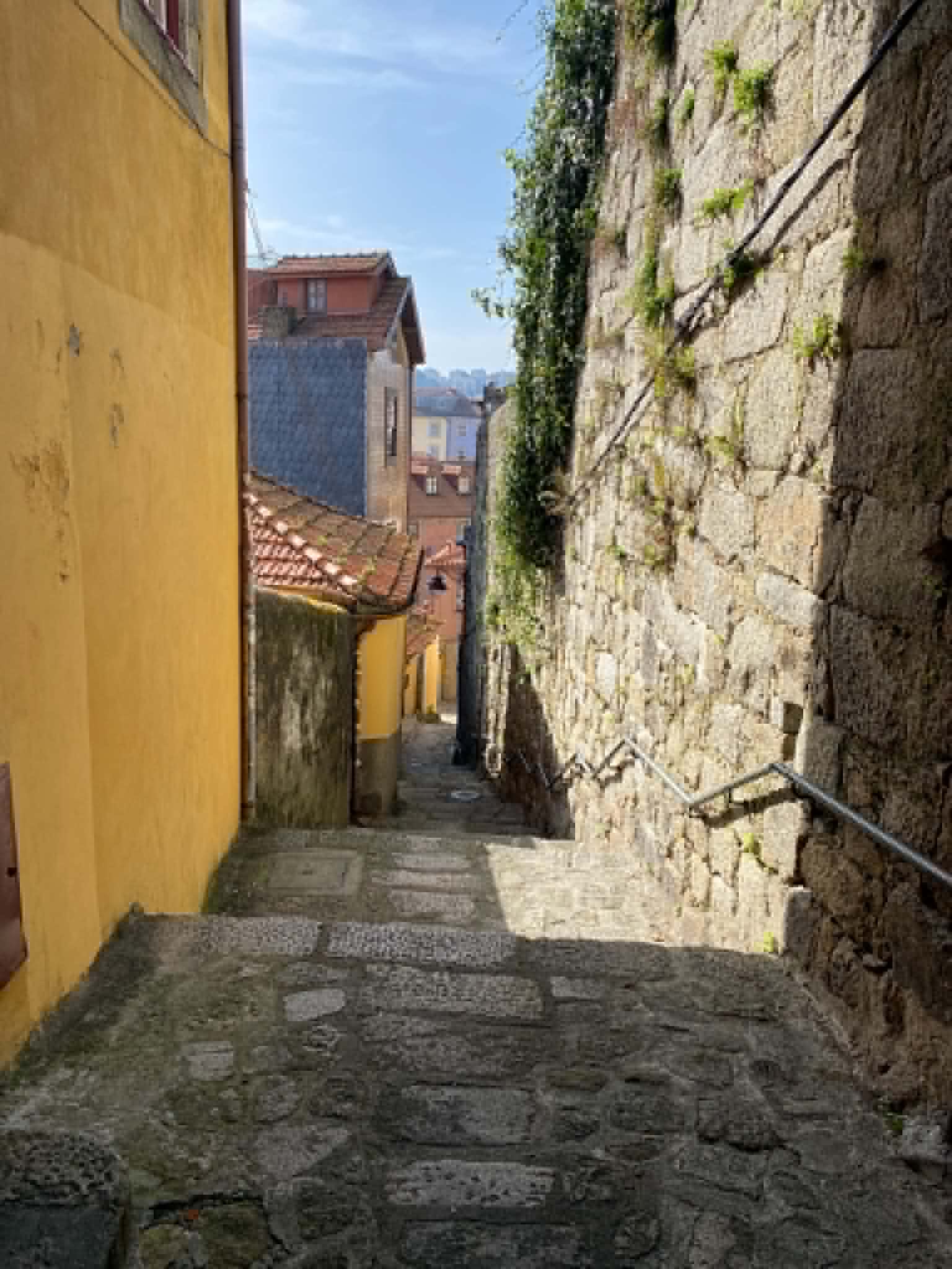 Cobblestone alley