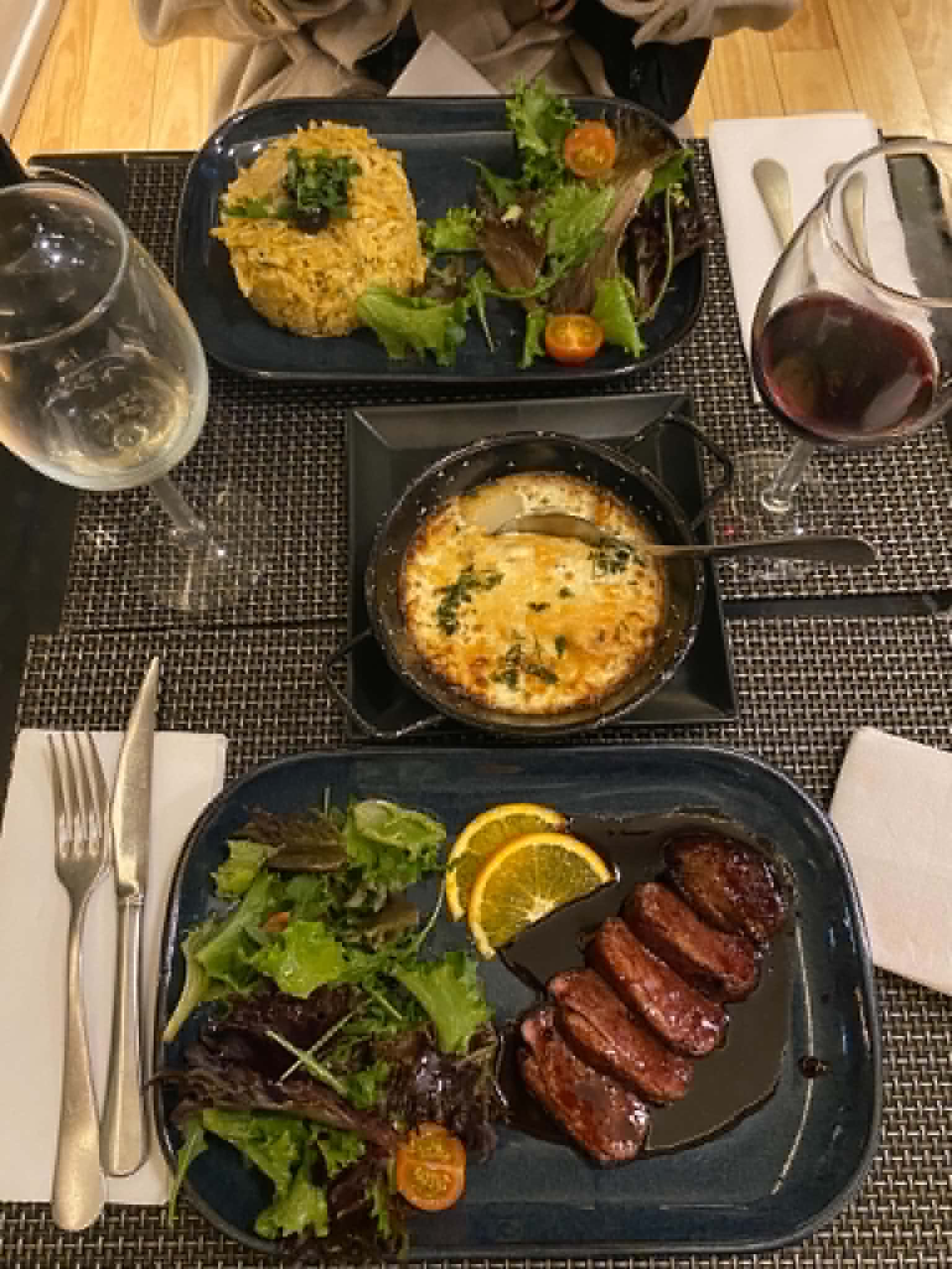 Food was to die for